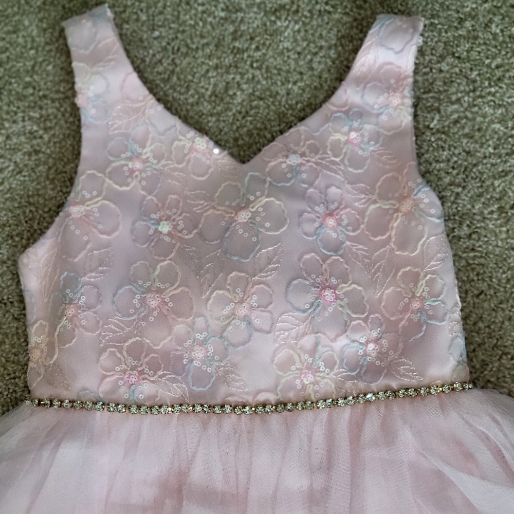 ♥️EUC♥️ AMERICAN PRINCESS SEMI-FORMAL GIRLS DRESS - Picture 10 of 12